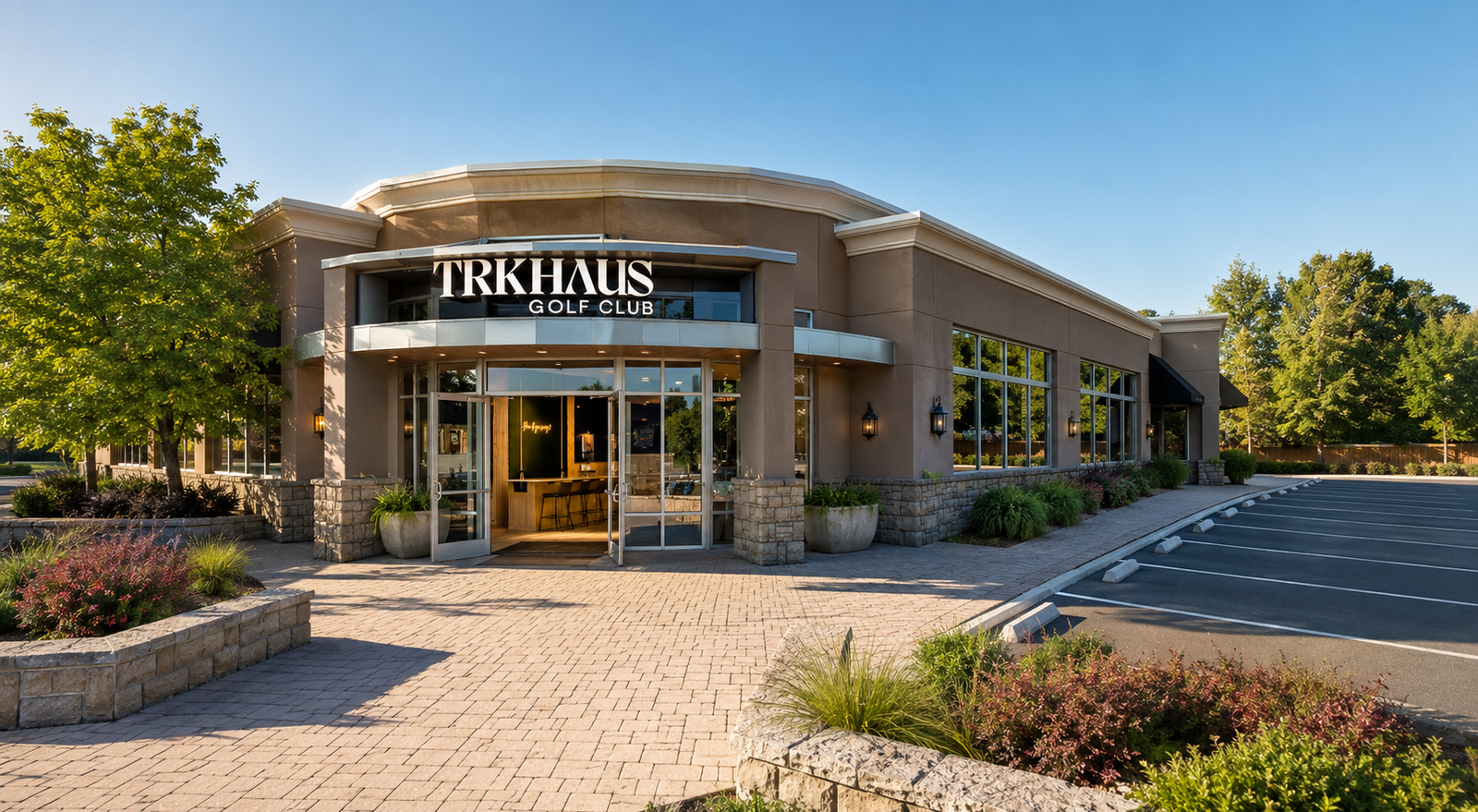 TrkHaus Golf Club exterior entrance 1503 S Broadway Ave Boise Idaho